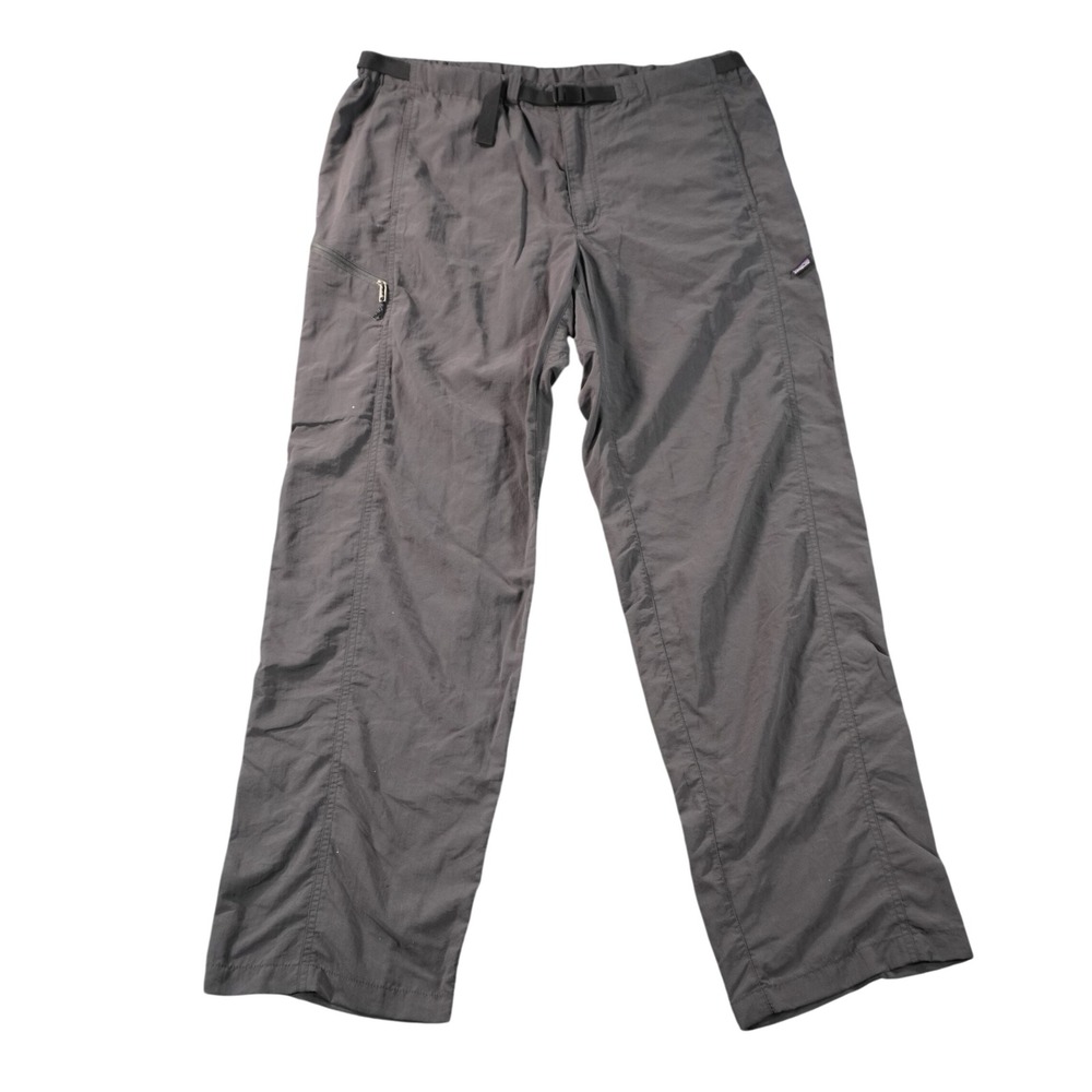 New Patagonia Gi III Pants Mens XL Gray Hiking Outdoor Nylon Integrated Belt